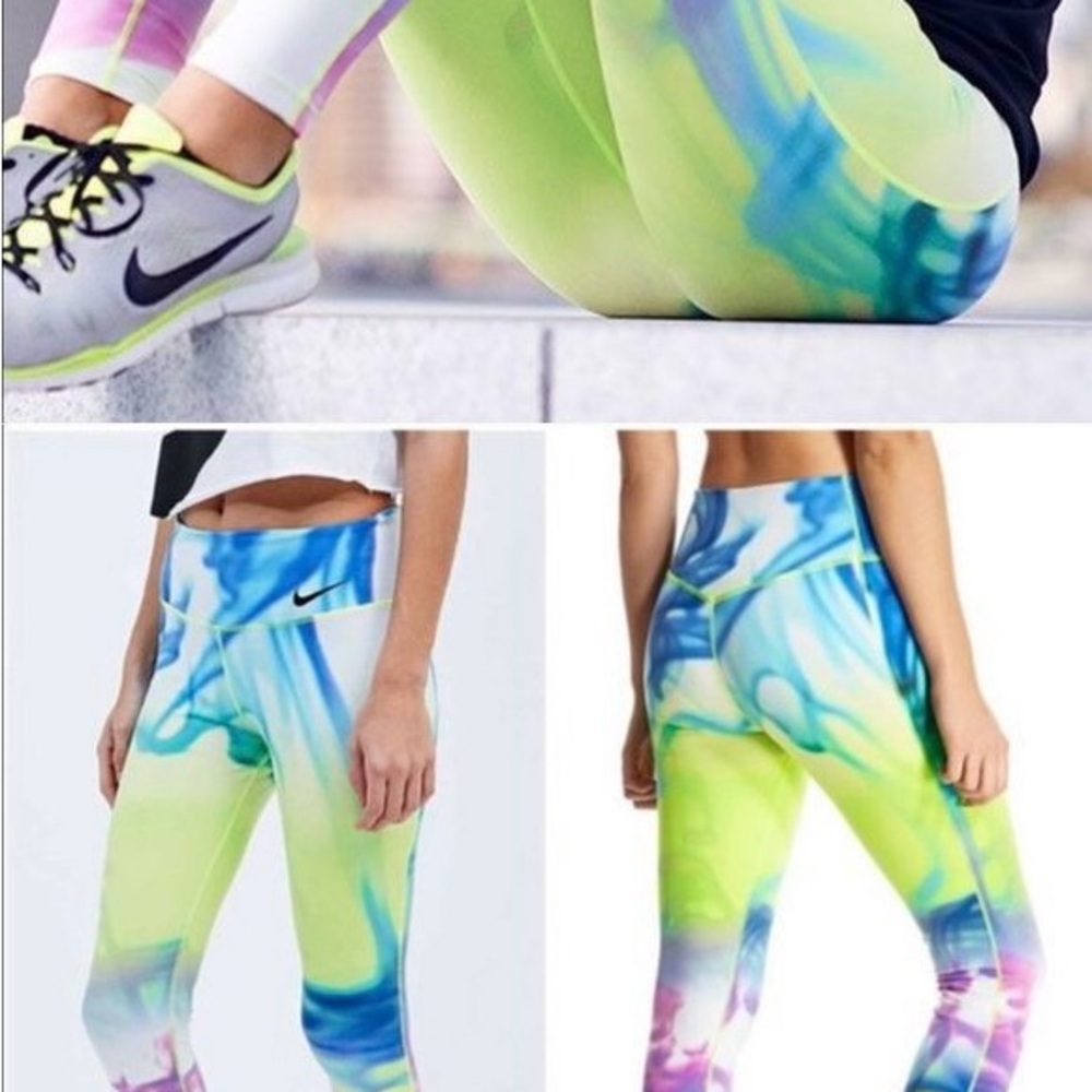 Nike Multicolor Tie-Dye Leggings